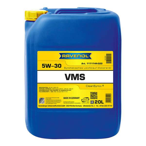 Ravenol VMS 5W-30, 20л