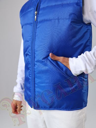 жилетка синяя для продавцов