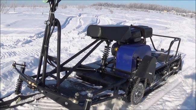 Мотобуксировщик ЛИДЕР Сигма - 2 7 л.с.