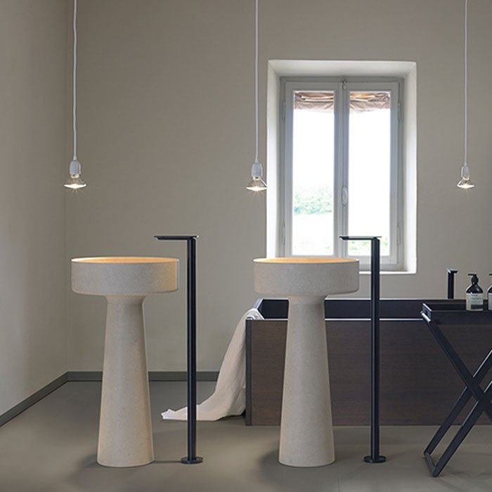 Изображение Напольная раковина Agape Bjhon ACER1081MMC 47x47 см