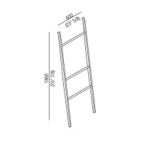 Полотенцедержатель напольный Agape Stairs ACOM0531NZ 60x180 см схема 2