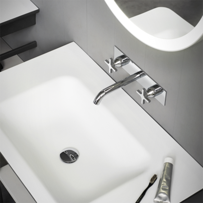 Смеситель для раковины Agape Memory AMEM322 встраиваемый ФОТО