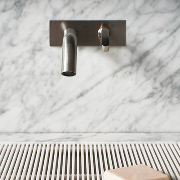 Смеситель для раковины Agape Square ARUB1082TSP встраиваемый