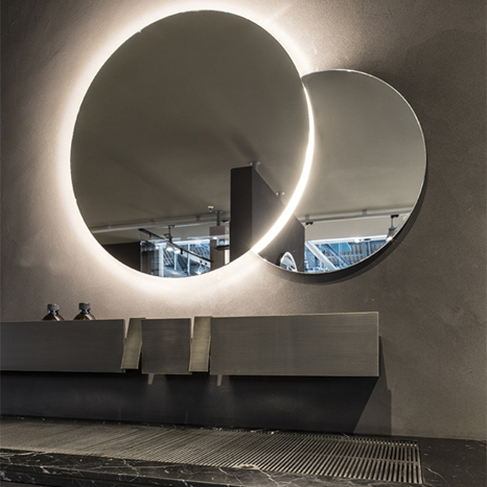 Круглое зеркало Agape Eclissi ASPE038 70x70 см