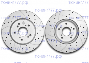 Диски тормозные передние, Gerat, на HAVAL M6 и М6 Plus