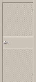 Межкомнатная Дверь Эмаль Bravo Граффити-27 Creamy 900х2000мм (полотно 1шт) / Браво.