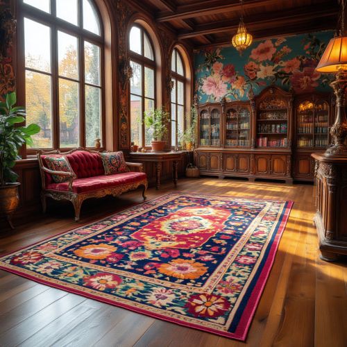 Азербайджанский ковер ручной работы 018