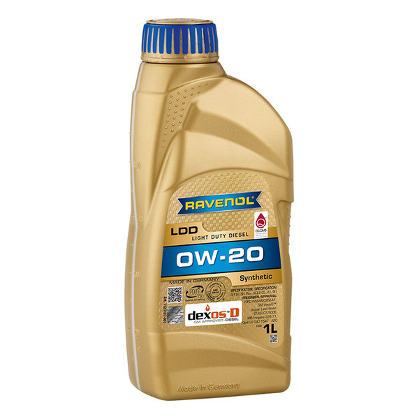 Ravenol LDD Light Duty Diesel 0W-20, 1л