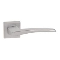 Дверная ручка Punto Sharm матовый хром