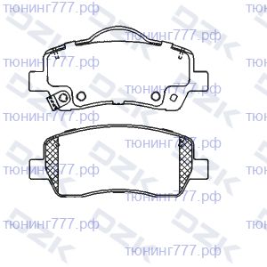 Колодки тормозные передние, ОЕМ оригинал на Livan S6 PRO