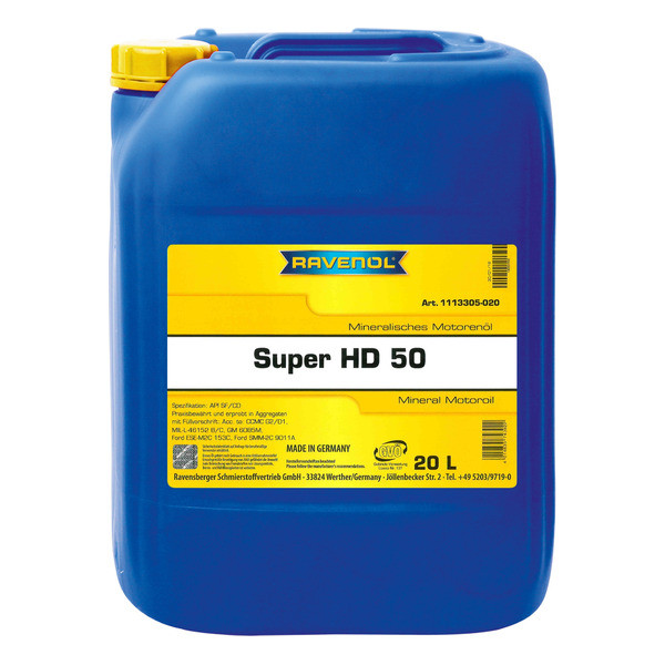 Ravenol Super HD 50, 20л