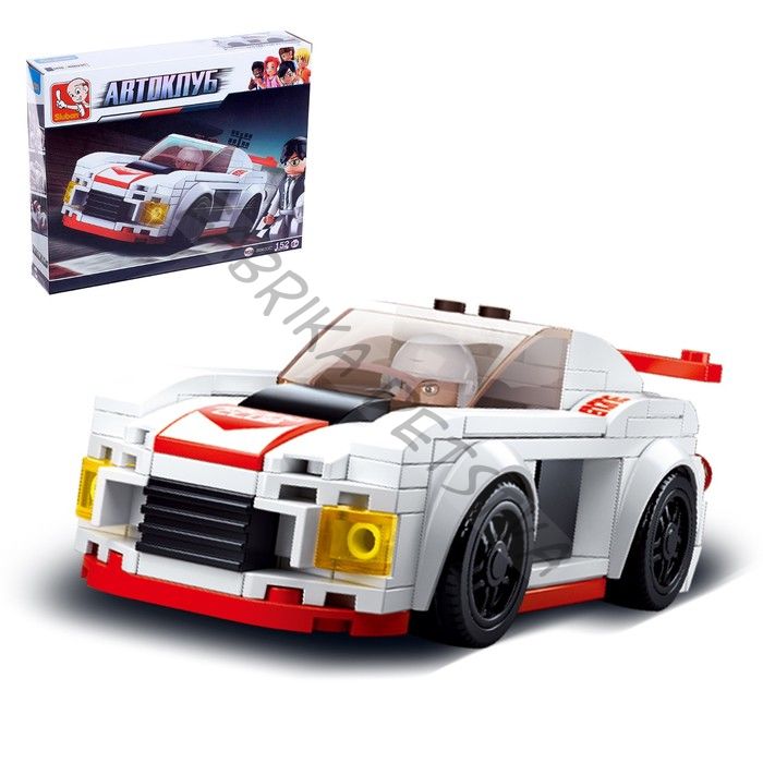 Конструктор «Спорткар», 152 детали