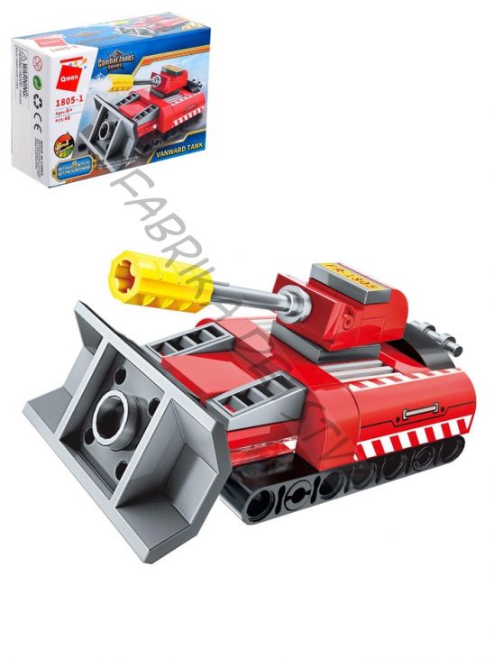 Конструктор Транспорт «Пожарные», 8 видов МИКС