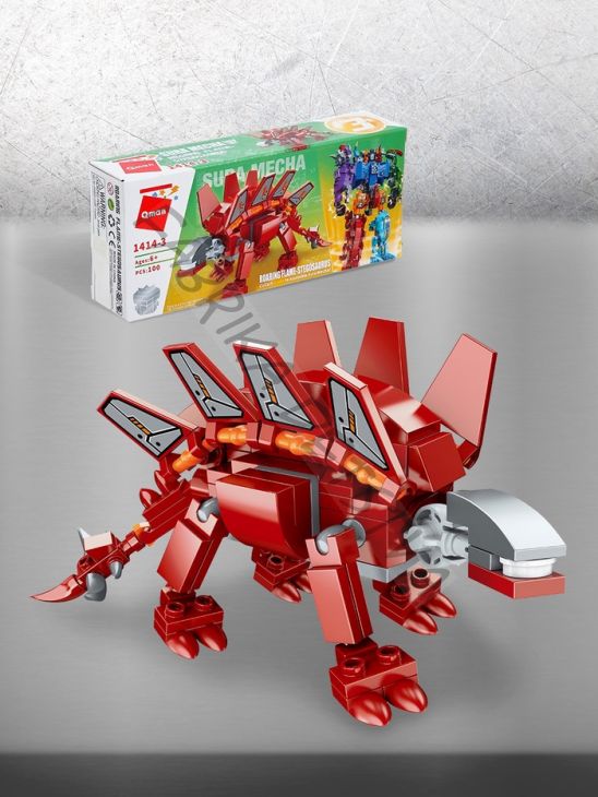 Конструктор «Стегозавр», 100 деталей