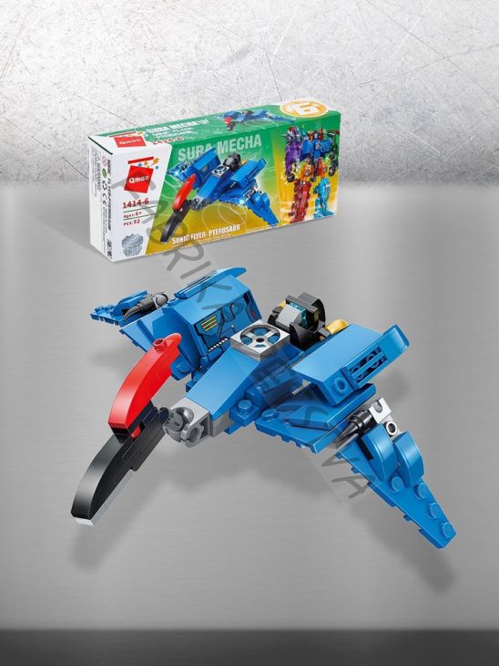 Конструктор «Птерозавр», 92 детали