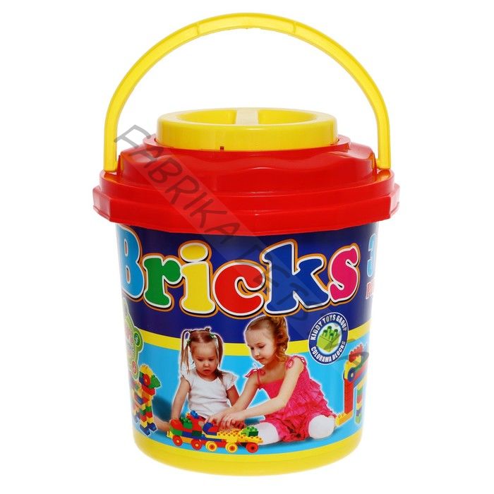 Конструктор BRICKS № 303, в ведре