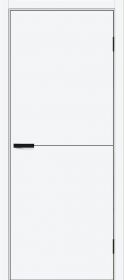Межкомнатная Дверь ПЭТ Bravo Браво-0.21 П White Silk 700х2000мм (полотно 1шт, коробка, наличник 5шт) / Браво