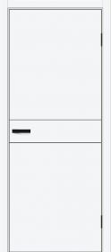 Межкомнатная Дверь ПЭТ Bravo Браво-0.24 П White Silk / Браво