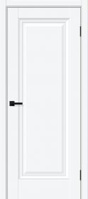 Межкомнатная Дверь ПЭТ Bravo Прима-0 White Silk 900х2000мм (полотно 1шт), коробка, наличник 5шт / Браво.