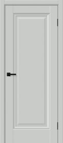 Межкомнатная Дверь ПЭТ Bravo Прима-0 Grey Silk600х2000мм (полотно 1шт) / Браво