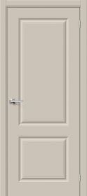 Межкомнатная Дверь Эмаль Bravo Скинни-12 Creamy 550x1900, 600x1900, 600x2000, 700x2000, 800x2000, 900x2000мм / Браво