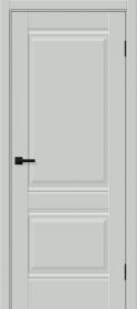 Межкомнатная Дверь ПЭТ Bravo Прима-2 Grey Silk 600х2000мм (полотно 1шт) / Браво.