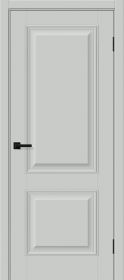 Межкомнатная Дверь ПЭТ Bravo Классик-12 Grey Silk 800х2000мм (полотно 1шт) / Браво.