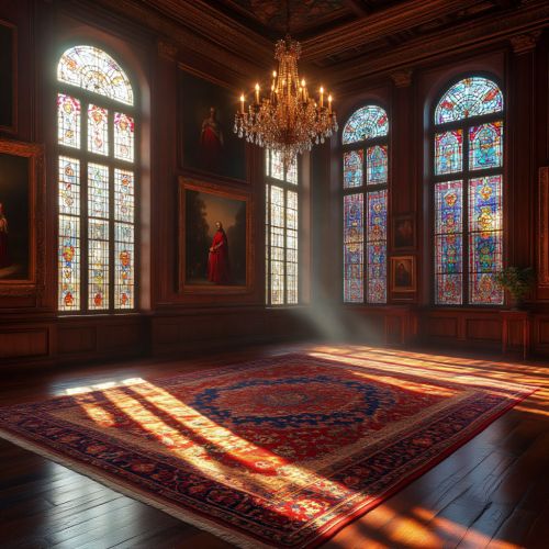 Азербайджанский ковер ручной работы 027