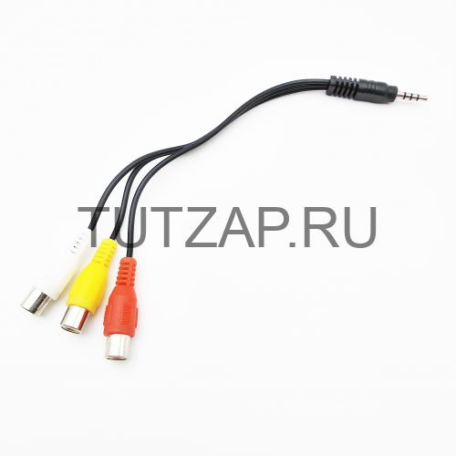 Аудио-видео кабель Jack 3.5 mm-3RCA для телевизора Sber SDX-32H2010B