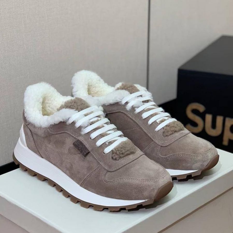 Кроссовки BRUNELLO CUCINELLI зимние