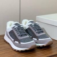 Кроссовки BRUNELLO CUCINELLI зимние