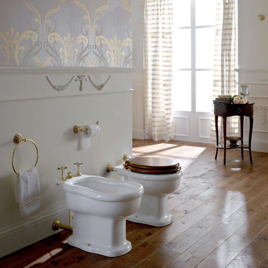 Приставной унитаз Sbordoni Palladio 7020 для высокого или низкого бачка ФОТО