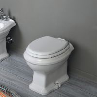 Унитаз приставной Simas Arcade AR 811 слив в стену схема 1