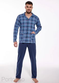 114-68 пижама мужские длинный рукав Cornette