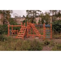 Деревянный Игровой спортивный комплекс №18