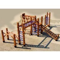 Деревянный Игровой спортивный комплекс №18