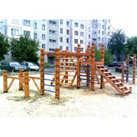 Деревянный Игровой спортивный комплекс №18