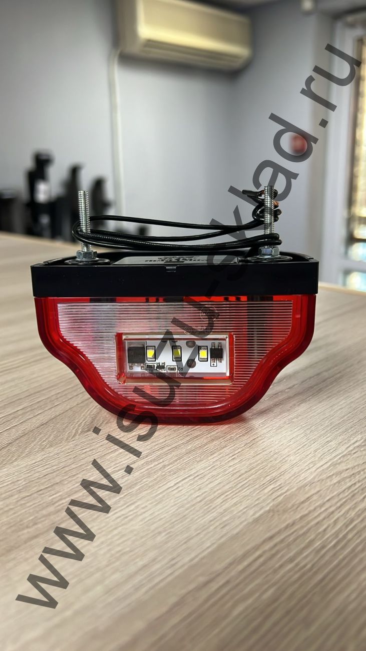 Фонарь подсветки номера универсальный led 12/24v