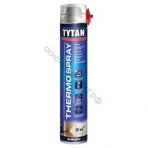 Утеплитель напыляемый TYTAN Professional THERMOSPRAY 870 мл/1020 гр Артикул БУ945