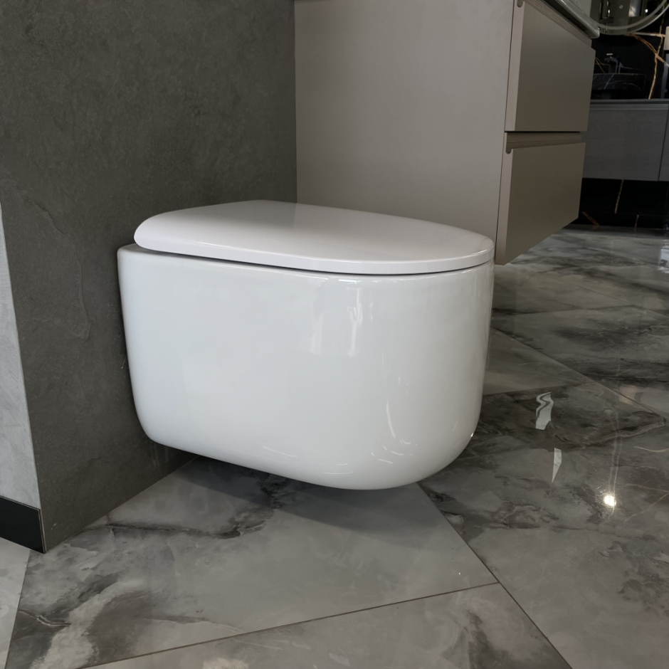 Подвесной унитаз Boheme Flow 969 со смывом торнадо