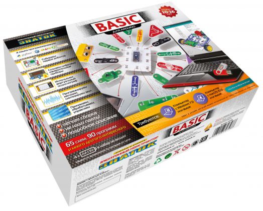 Электронный конструктор ЗНАТОК Arduino BASIC версия HOME в коробке