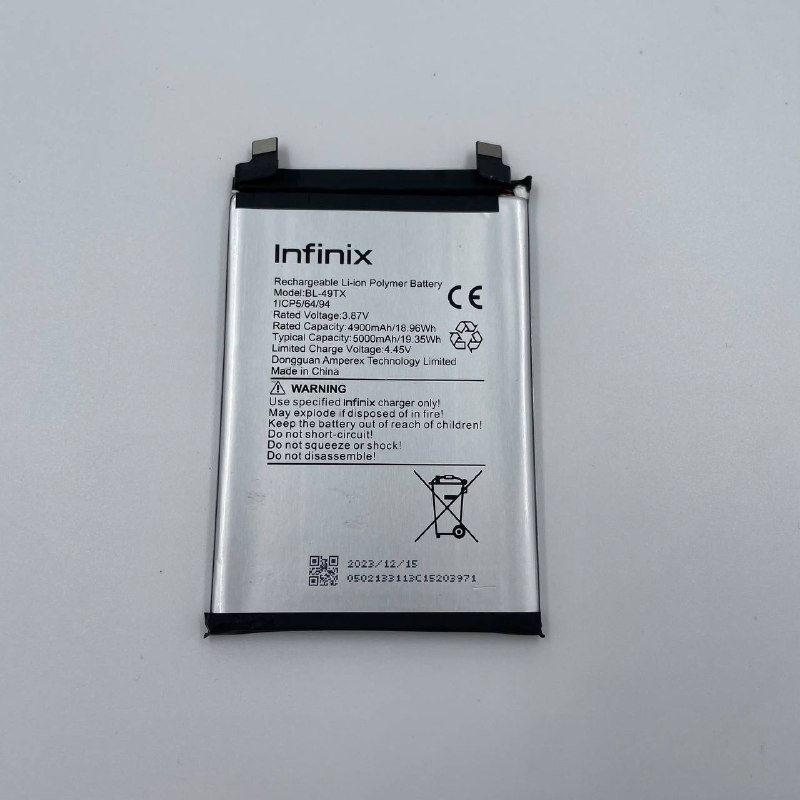 Infinix Note 30 4G (BL-49TX) АКБ аккумулятор оригинал с разбора