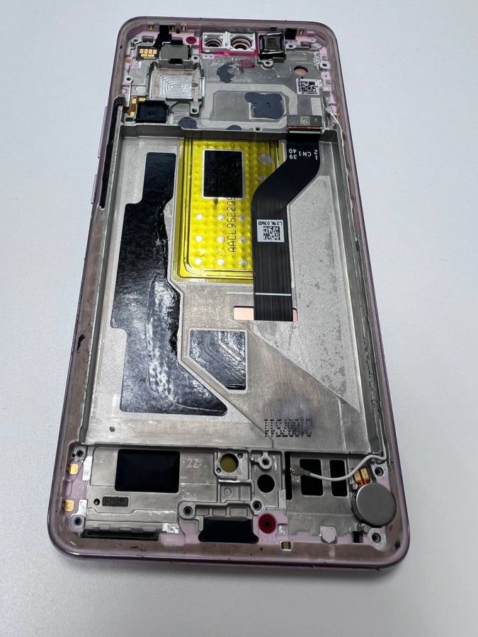 XIAOMI 13 lite ДИСПЛЕЙ оригинал в рамке c разбора розовый