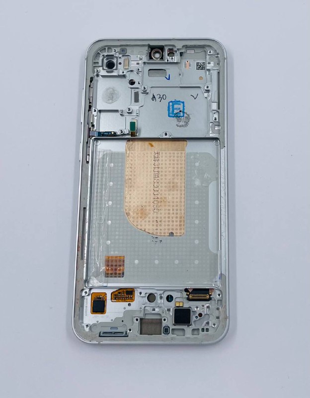 Samsung Galaxy S23 FE (S711B) дисплей оригинал в рамке с разбора (идеал) серый