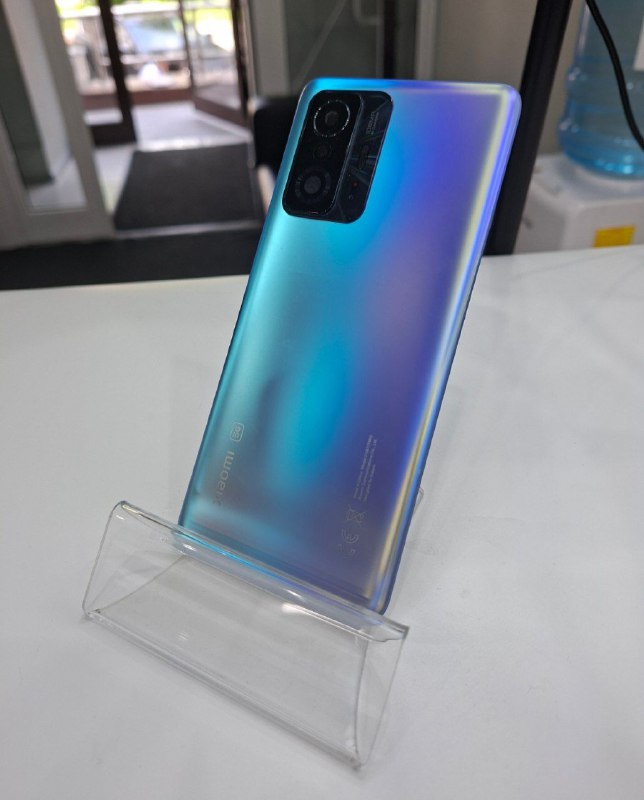 XIAOMI 11T Задняя Крышка синий оригинал ( снятая)