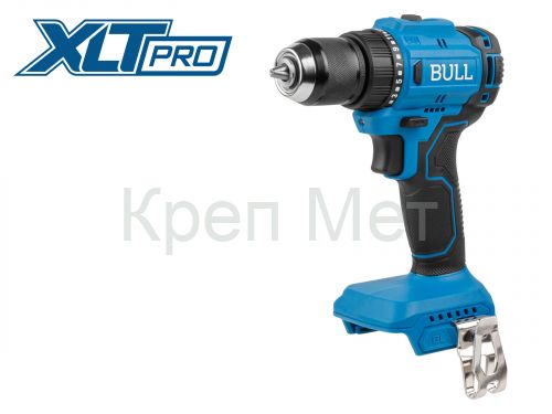 Аккум. дрель-шуруповерт BULL SR 1803 в кор. XLTpro БЕСЩЕТ., SOLO, 18 В, 45 Н*м, БЗП 10 мм