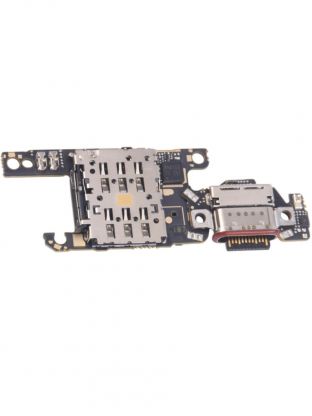 Нижняя плата для Huawei P60, P60 Pro (LNA, MNA-LX9, OEM) с разъемами зарядки, SIM и микрофоном