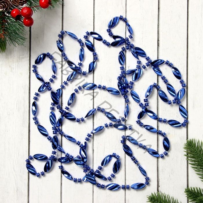 Бусы на ёлку «Волна», длина 2.7 м, МИКС