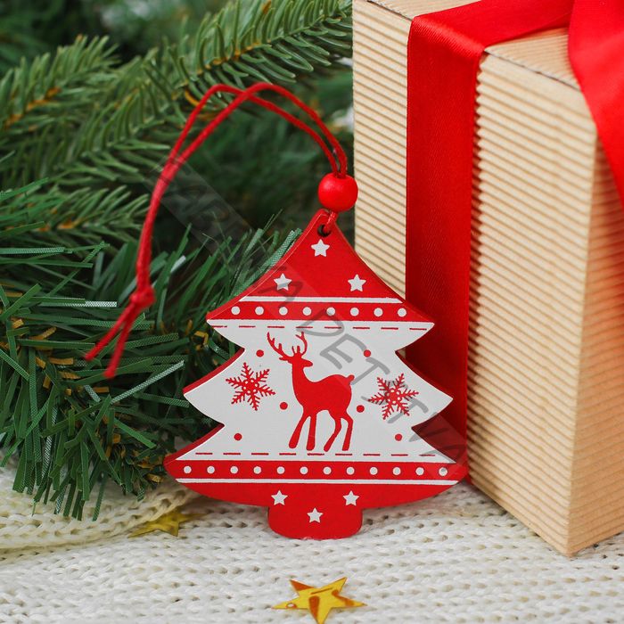 Елочная игрушка «Скандинавский олень»