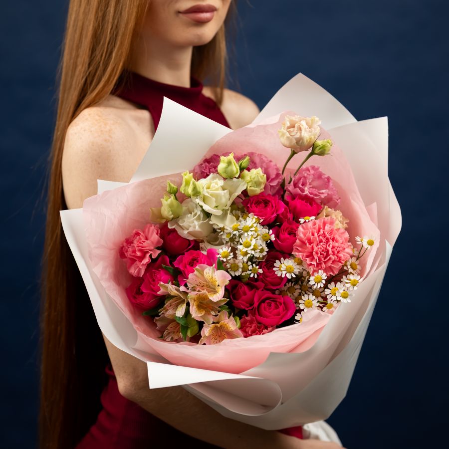 Сборный букет полевой